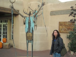 פסל רחוב בסנטה פה, ניו מקסיקו