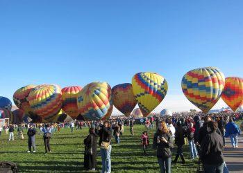 פסטיבל כדורים פורחים באלבקורקי ניו מקסיקו
