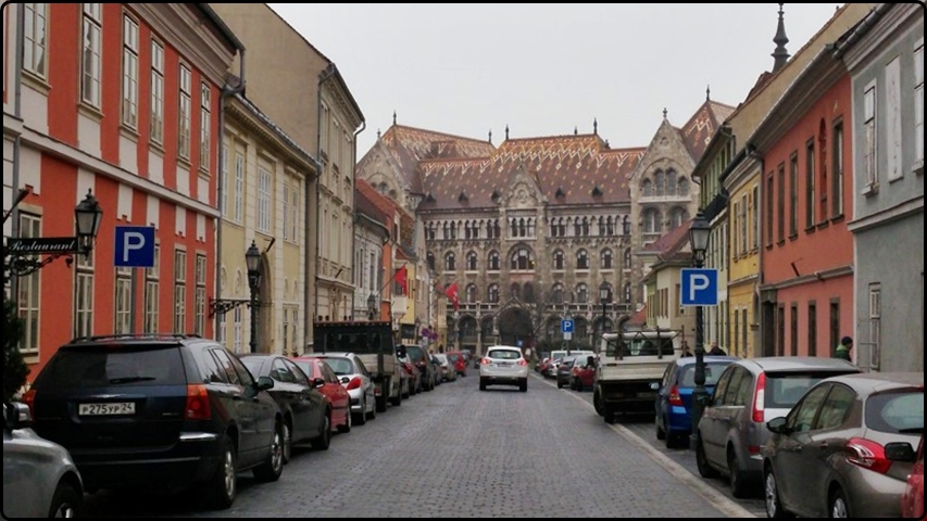 Budapest -Streets of old Buda ‏| בודפשט - רחובות ציוריים בבודה העתיקה