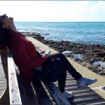 אושרה קמחי - על המזוודות. הטיילת של פאפוס The Paphos promenade 1