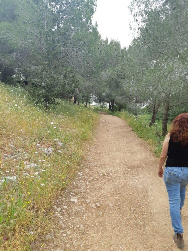 אושרה קמחי - על המזוודות. טיולים בארץ - הררית בדרך אל מבדד נטופה