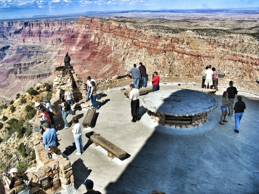 על המזוודות –  Grand Canyon National Park - מסלולים בארצות הברית